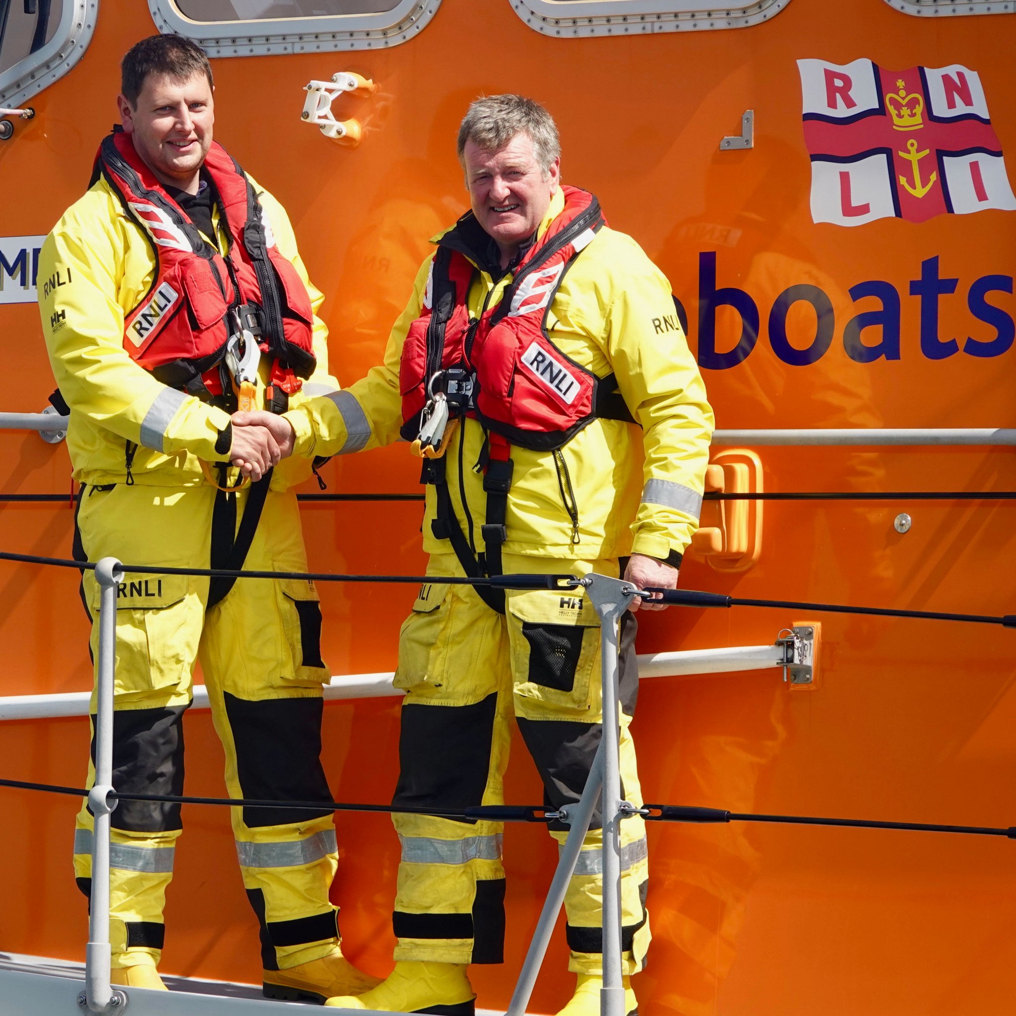 New Coxswain for RNLI Longhope